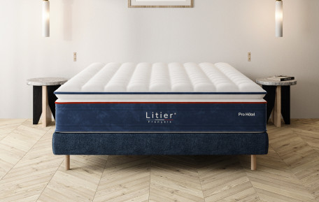 Ensemble sommier + matelas Pro Hôtel