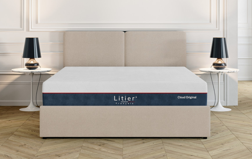 Ensemble lit coffre impérial + matelas Cloud Original®