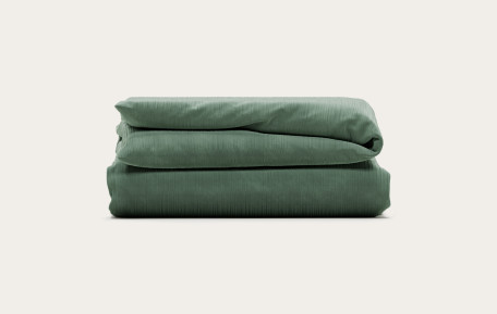 Housse de couette gaze de coton - Vert sapin