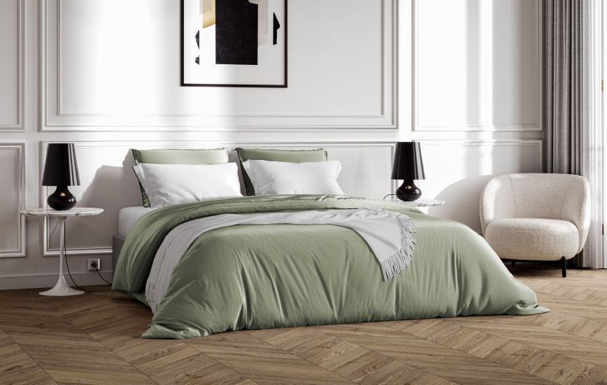 Drap housse satin de coton