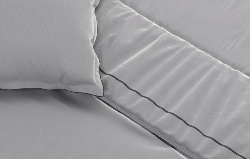 Taie d'oreiller satin de coton