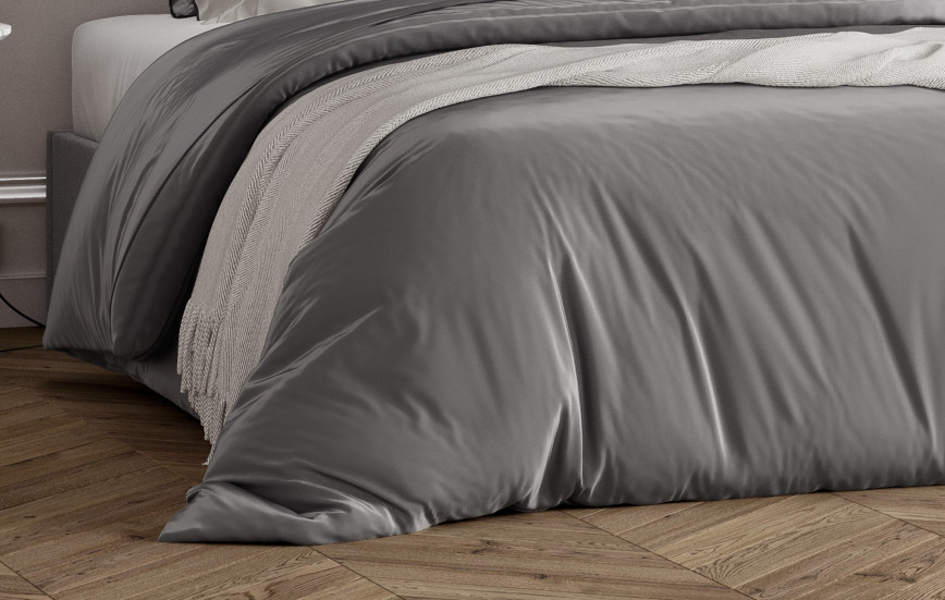 Taie d'oreiller satin de coton