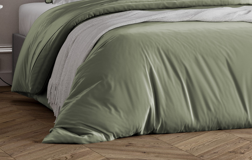 Taie d'oreiller satin de coton