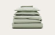 Parure en satin de coton