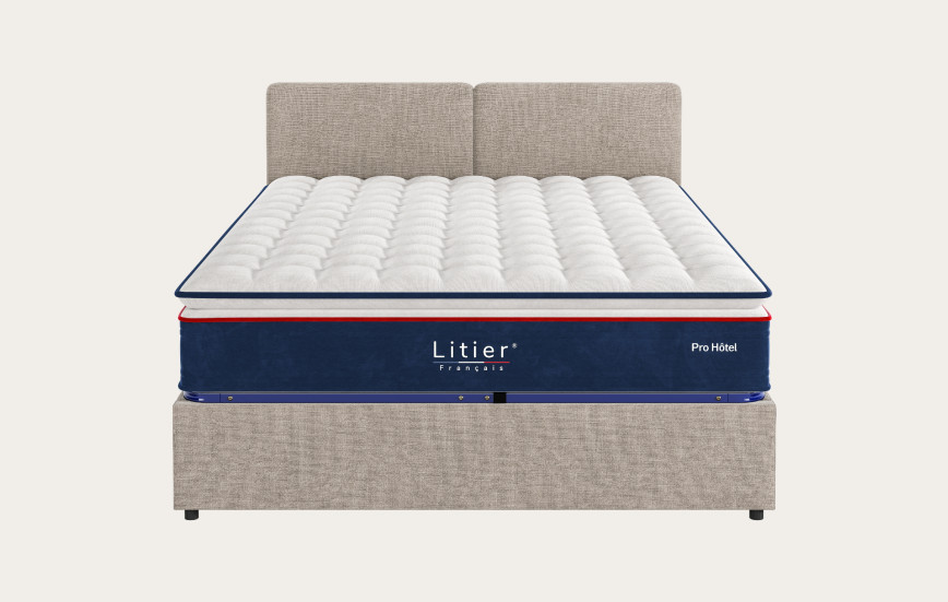 Ensemble lit coffre impérial + matelas Pro Hôtel