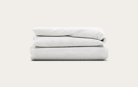 Housse de couette gaze de coton - Blanc