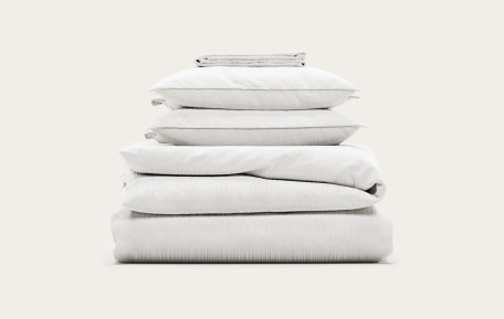 Parure en gaze de coton - Blanc