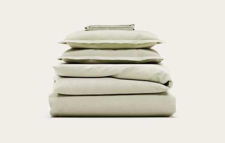 Parure en percale de coton - Mousse