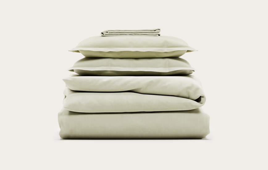 Parure en percale de coton