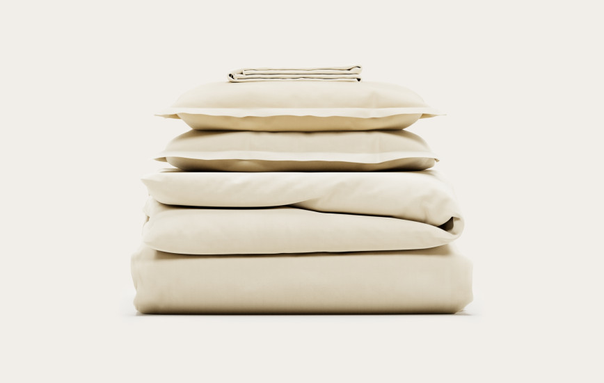 Parure en percale de coton