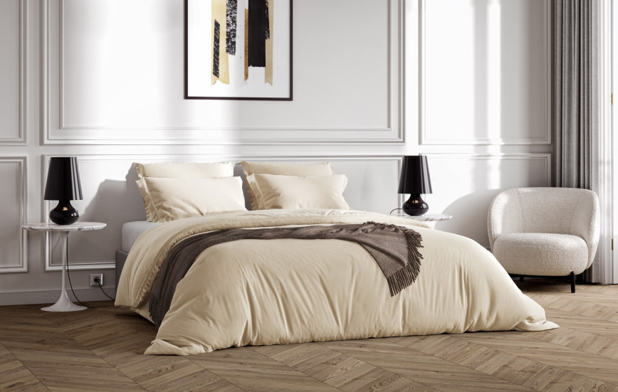 Parure en percale de coton