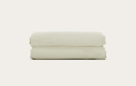 Drap housse percale de coton - Mousse
