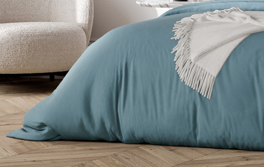 Housse de couette percale de coton