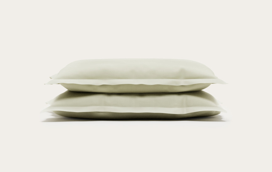 Taie d'oreiller percale de coton
