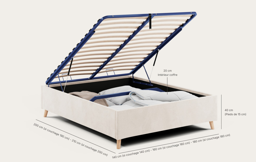 Sommier coffre Prestige