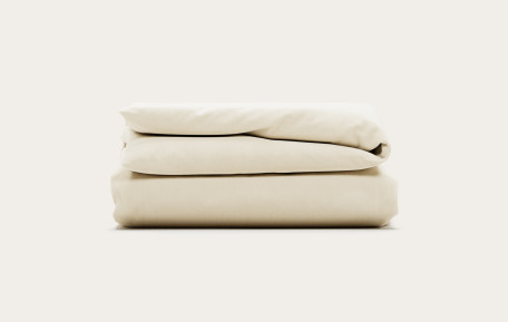 Housse de couette percale de coton - Naturel