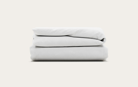 Housse de couette percale de coton - Blanc
