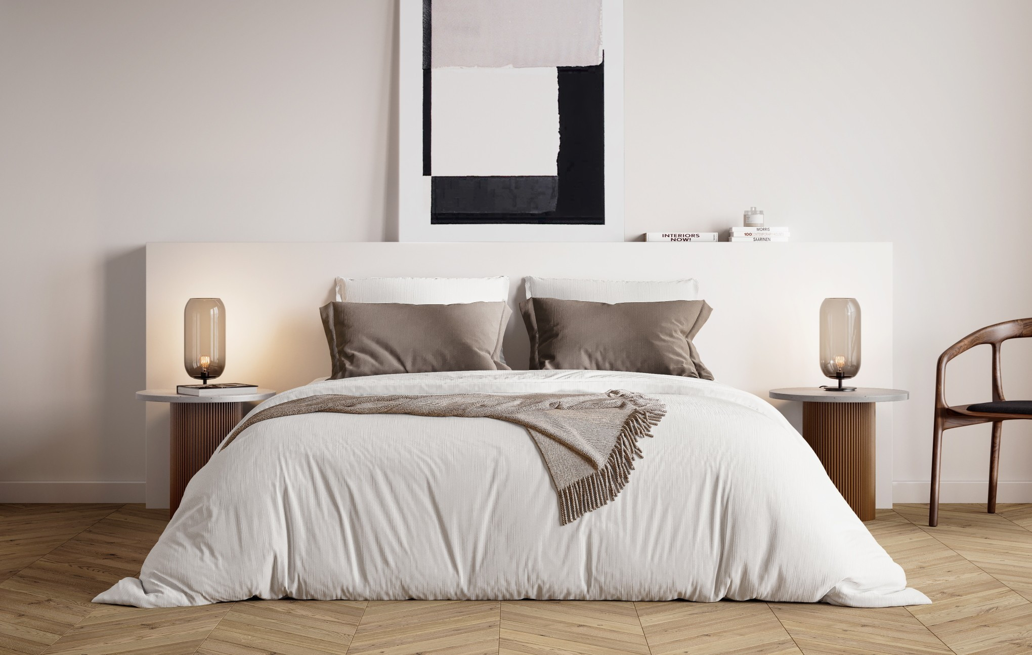 Housse de couette gaze de coton